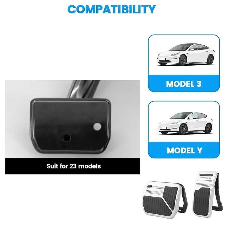 for Model Y Model 3 2023 Pedal Covers, Gas Pedal Brake Pedal Accelerator Pedal Cover Accessories (s
