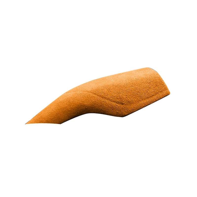for Model-y Shift Paddle Protector Leather Fur Shifter Cover Shell Interior Modification Orange
