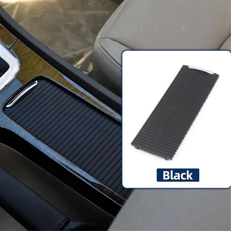 for Mondeo 2011-2013 Car Water Cup Holder Curtain Center Console Cover Slide Roller Drinks Holders
