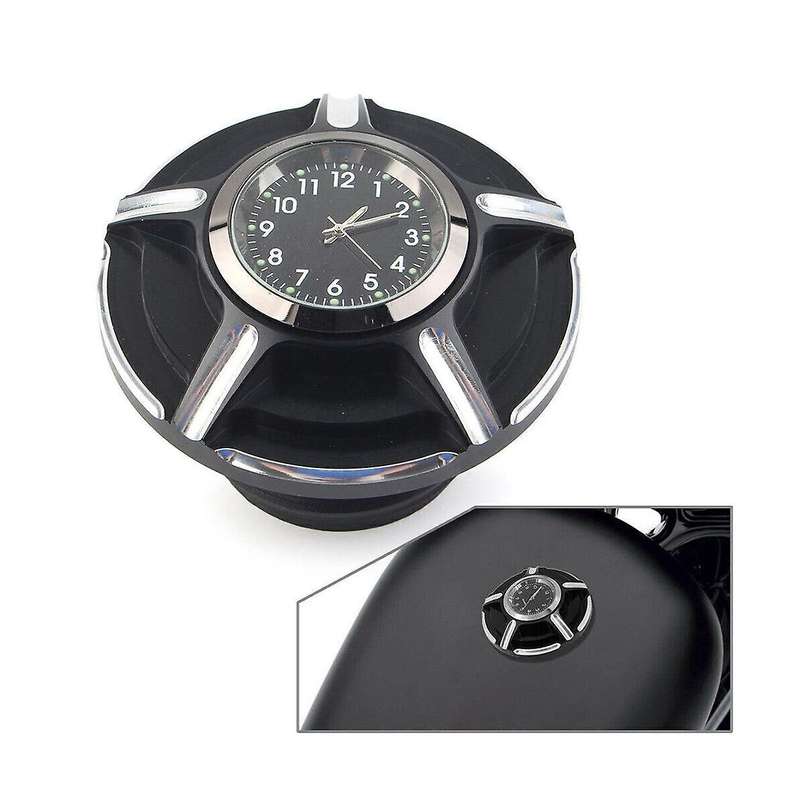 for Motorbike Tank Cap Pentagram Time Fuel Tank Cover Xl883 1200 X48 72 Borg 250 Universal
