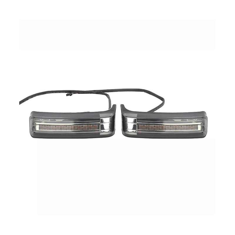 for Motorcycle Big Glide Conversion Side Box Tail Light Travel Box Side Light 97-22 Years Black