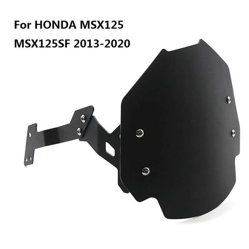 for MSX125 MSX125SF 2013-2020 Windscreen Windshield Shield Screen with Bracket