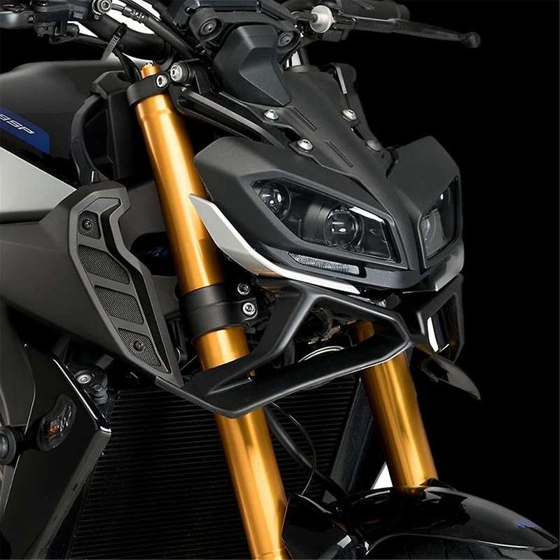 for Mt-09/sp 2017-2020 Motorcycle Downforce Frontal Spoilers Winglet Aerodynamic Wing Front Spoiler