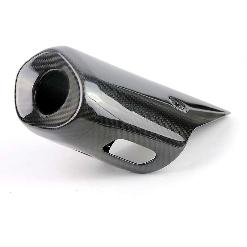 for MT07 FZ-07 FZ07 2014-2017 Motorcycle Carbon Fiber Exhaust Muffler Pipe Cover Escape Heat Shield