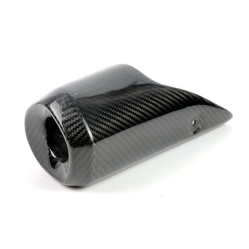 for MT07 FZ-07 FZ07 2014-2017 Motorcycle Carbon Fiber Exhaust Muffler Pipe Cover Escape Heat Shield