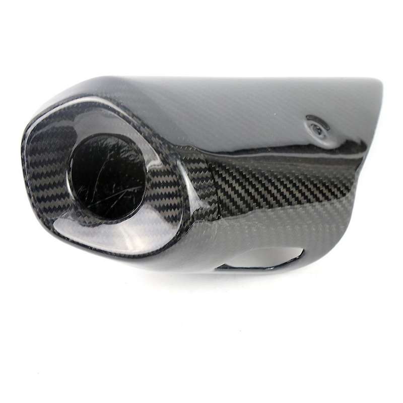 for MT07 FZ-07 FZ07 2014-2017 Motorcycle Carbon Fiber Exhaust Muffler Pipe Cover Escape Heat Shield