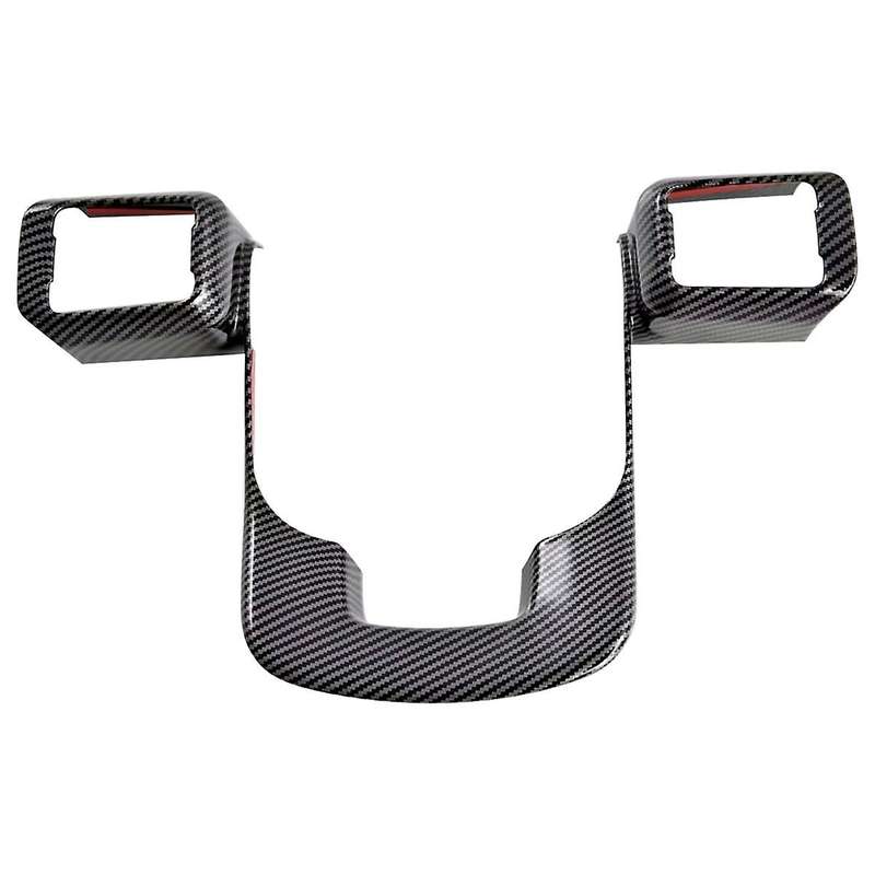 for MX5 2023 2024 Carbon Fiber Car Steering Wheel Panel Cover Trim Accessories