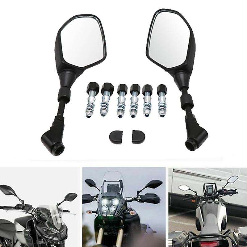 for MT-25 MT-03 MT-09 FZ-07 FZ-09 FZ-10 Rearview Mirrors Motorcycle Side Mirror