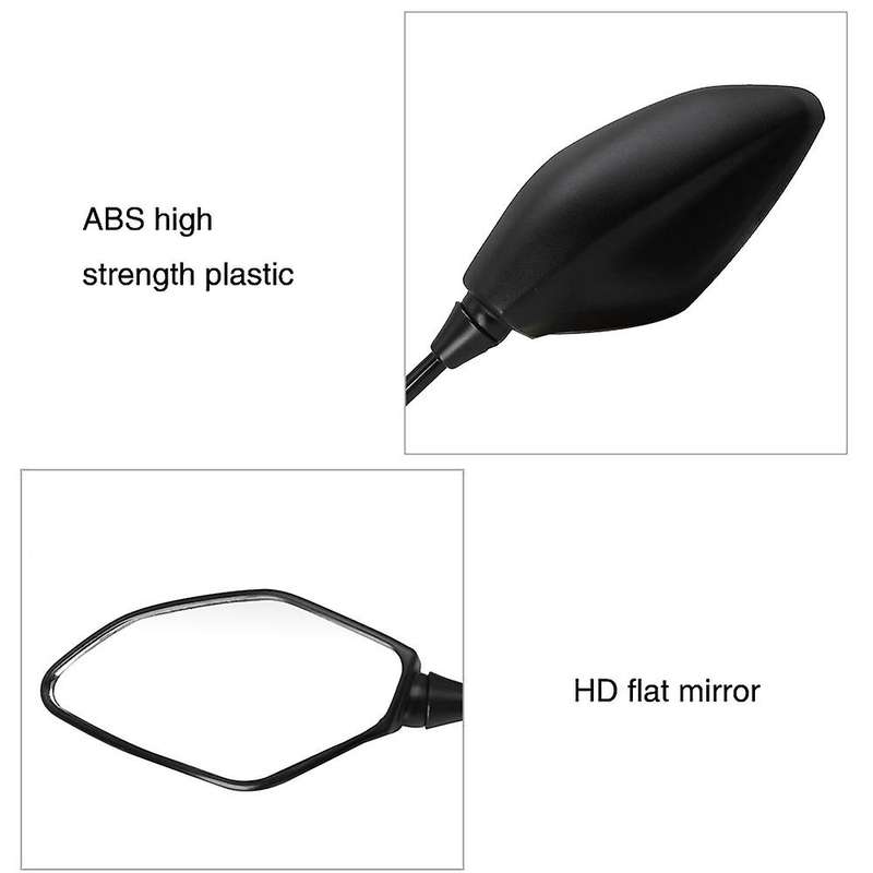 for MT-25 MT-03 MT-09 FZ-07 FZ-09 FZ-10 Rearview Mirrors Motorcycle Side Mirror