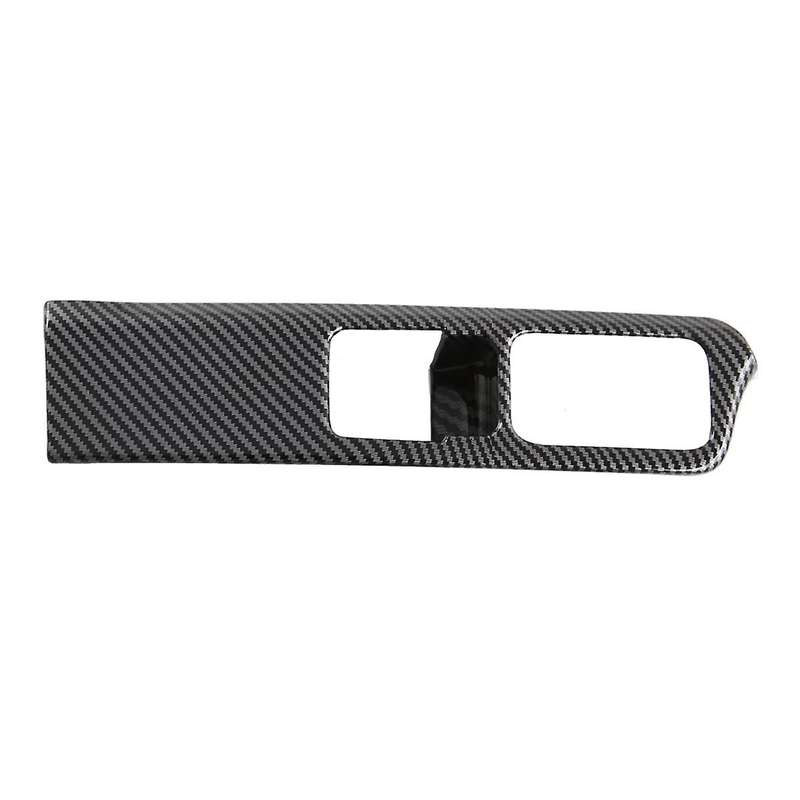 for MX5 2023 2024 LHD Carbon Fiber Car Headlight Switch Control Cover Trim Accessories