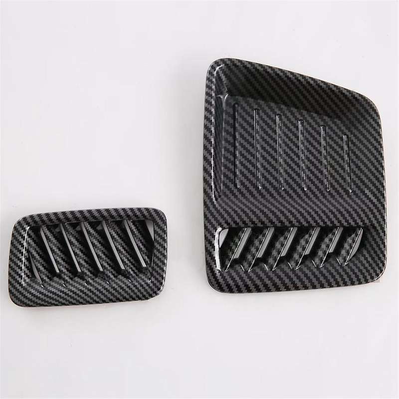 for MX5 2024 LHD Carbon Fiber Car Dashboard Air Condition Vent Outlet Cover Trim Accessories