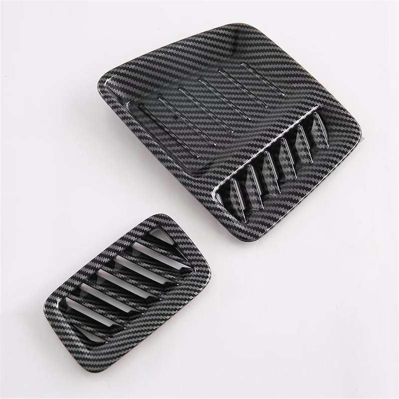 for MX5 2024 LHD Carbon Fiber Car Dashboard Air Condition Vent Outlet Cover Trim Accessories