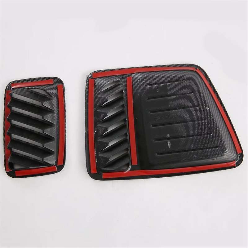 for MX5 2024 LHD Carbon Fiber Car Dashboard Air Condition Vent Outlet Cover Trim Accessories