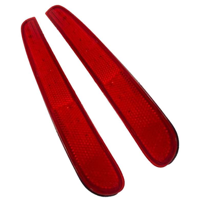 for NBOX 2023-2024 Car LED Rear Bumper Light Rear Fog Lamp Parking Warning Light Reflector Taillight