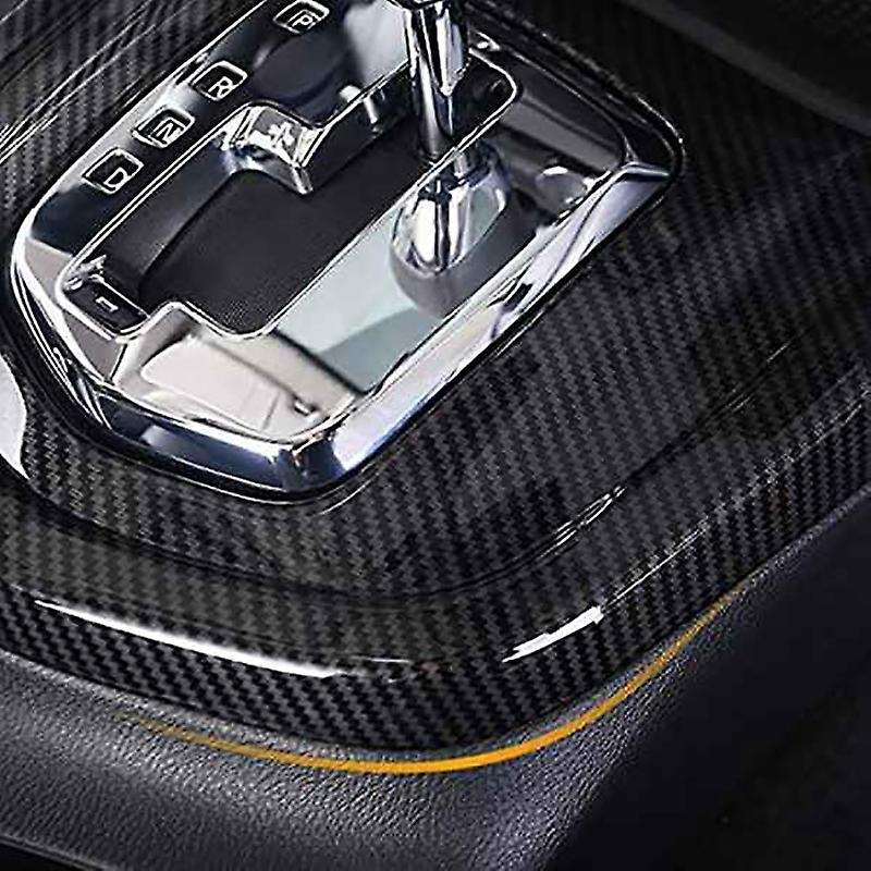 for Navara NP300 2015-2020 Car Gear Shift Knob Frame Panel Decoration Cover Trim Sticker Accessorie
