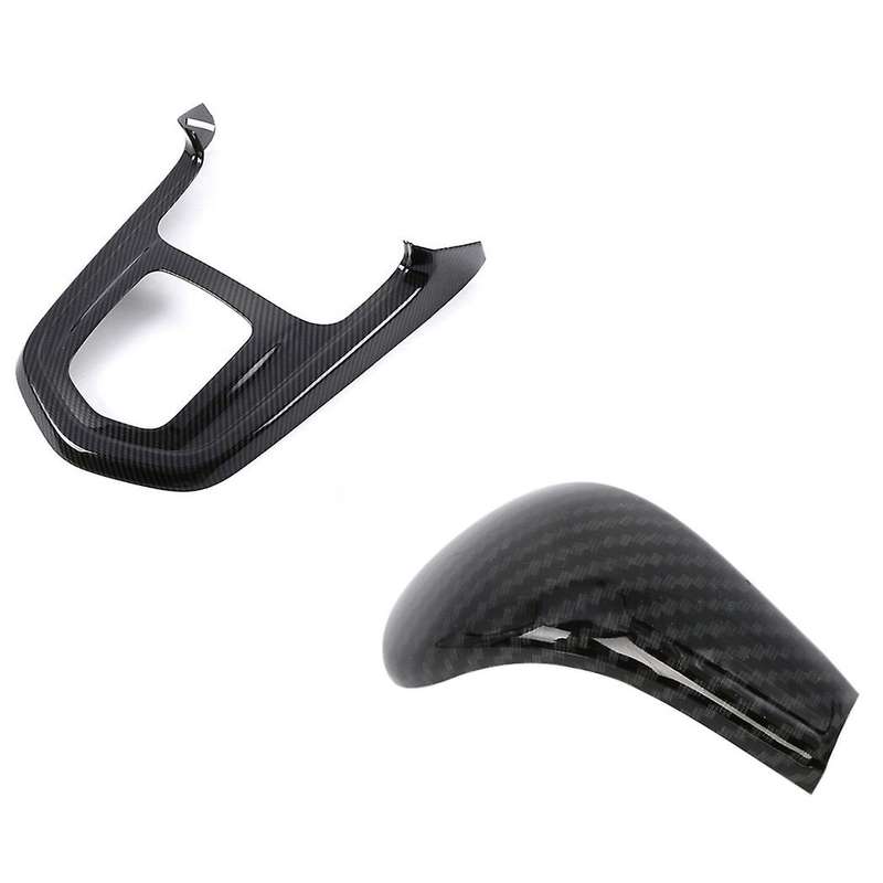 for Navara NP300 2015-2020 Car Gear Shift Knob Frame Panel Decoration Cover Trim Sticker Accessorie