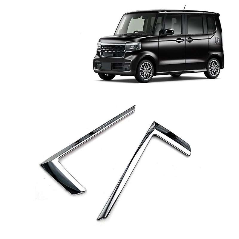 for N-box Jf5 Jf6 2023 2024 Rhd K-car Front Center Grille Cover Racing Trim Decorative Sticker Acces