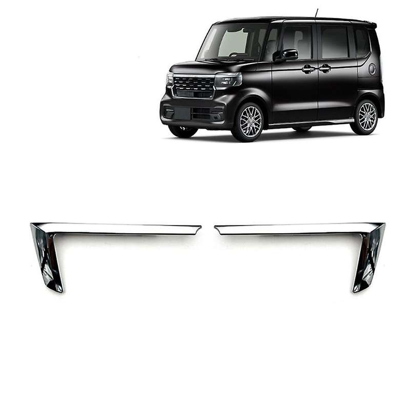 for N-box Jf5 Jf6 2023 2024 Rhd K-car Front Center Grille Cover Racing Trim Decorative Sticker Acces