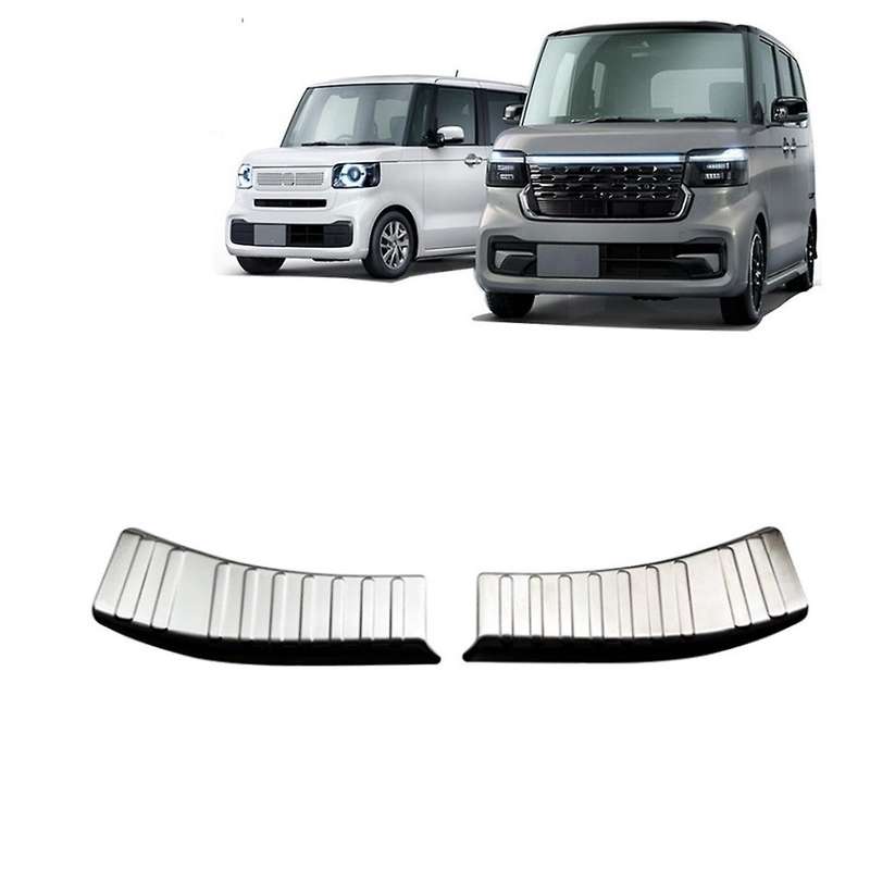 for N-box Jf5 Jf6 2023 2024 Car Rear Trunk Door Sill Plate Cover Trim Accessories , Stainless Steel