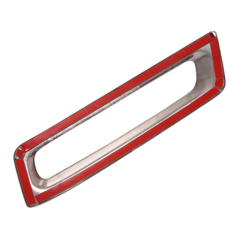 for N-BOX JF3/4 2017+ Chrome Stainless Steel Rear Bumper Fog Light Lamp Cover Frame Trim Decoration