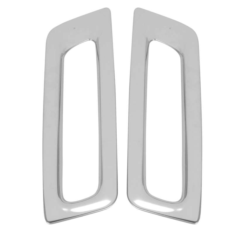for N-BOX JF3/4 2017+ Chrome Stainless Steel Rear Bumper Fog Light Lamp Cover Frame Trim Decoration