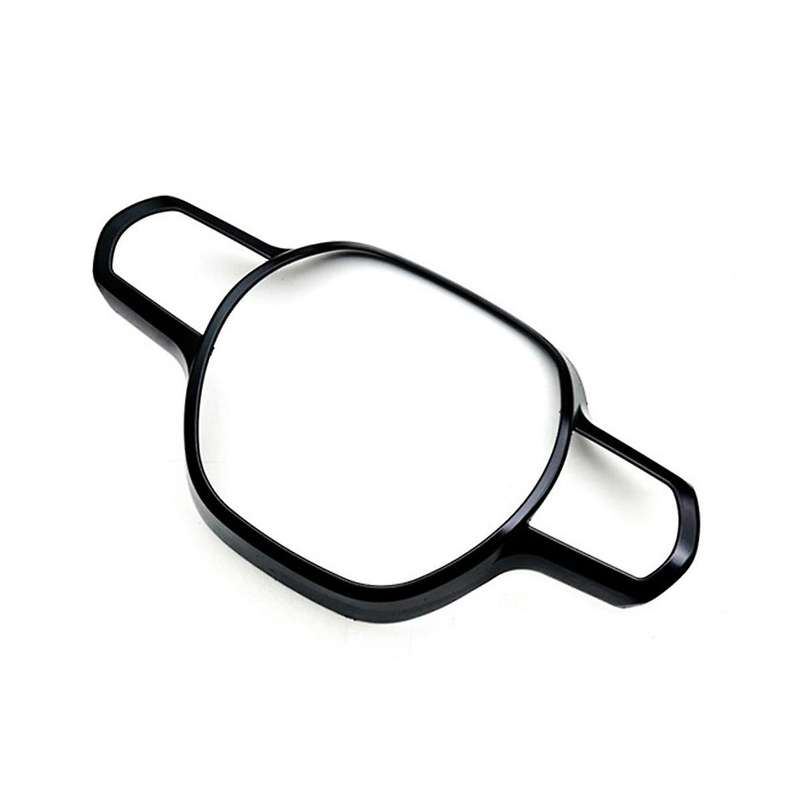 for N-Box JF5 JF6 2023 2024 RHD K-Car Steering Wheel Trim Cover Decoration Interior Accessories, Bla