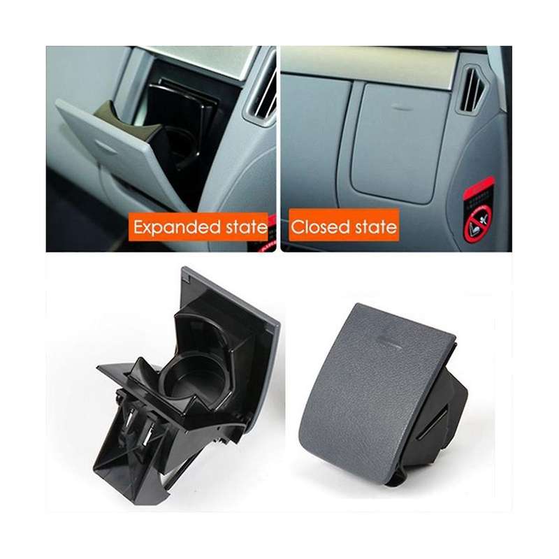 for New Metris Storage Cup Holder W636 W639 2010-2015 Black
