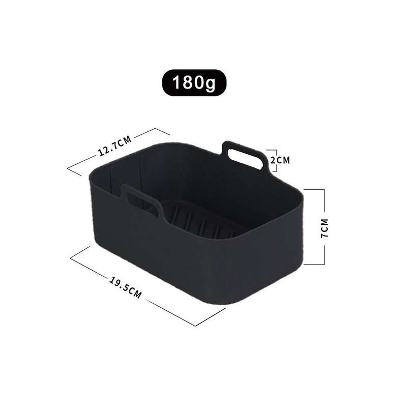 for Ninja DZ201 Foodi 8 Quart Air Fryer Silicone Pot Holder with Heat Resistant Gloves Air Fryer Ac