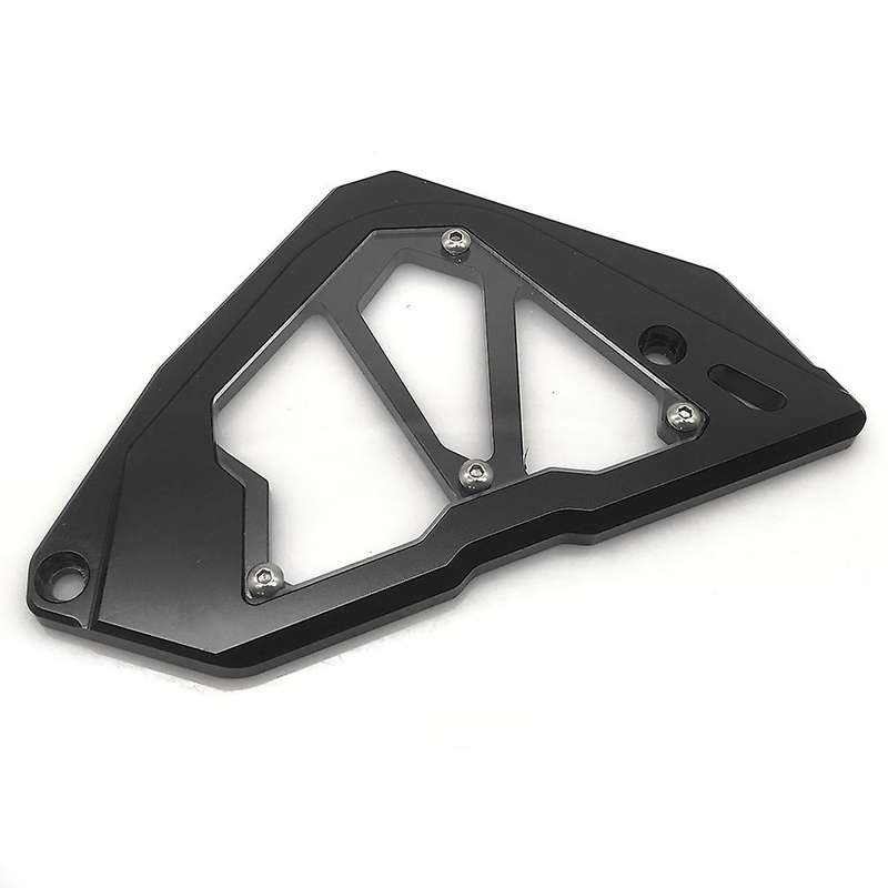 for Ninja250 Ninja300 Z250 Z300 2013-2017 Front Sprocket Chain Guard Cover Left Side Engine Cover Bl