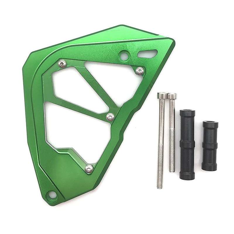 for Ninja250 Ninja300 Z250 Z300 2013-2017 Front Sprocket Chain Guard Cover Left Side Engine Cover Gr