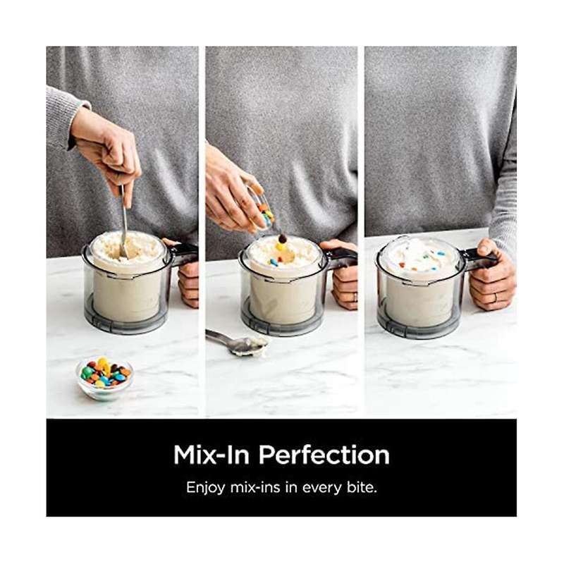 for Ninja Xskplid2cd 2pack Compatible with Nc299amz and Nc300s Series Cream Ice Cream Makers 1 Pint