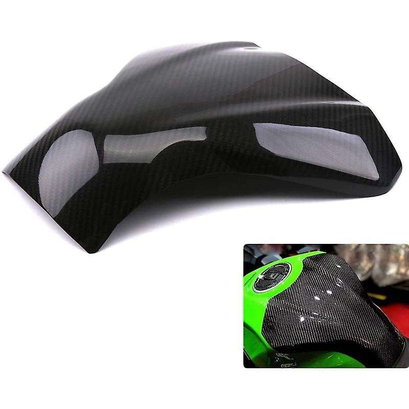 for NINJA400 2018 2019 Carbon Fiber Motorcycle Fuel Tank Cover Case Gas Fairing Cap Bodykit Accessor