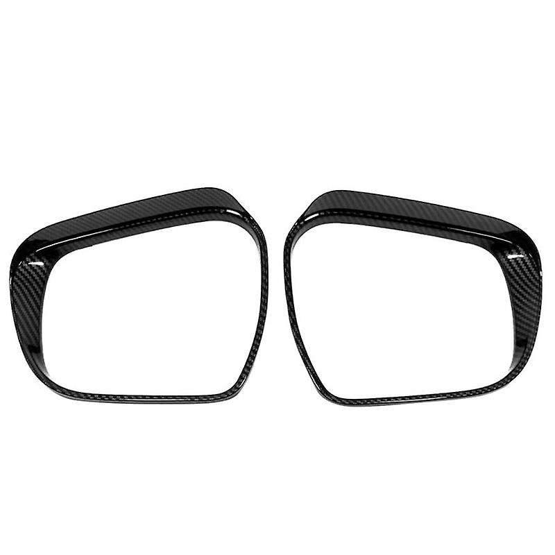for NP300 2015-2020 Car Side Door Rearview Mirror Cover Trim Rain Eyebrows Frame Shield Accessories
