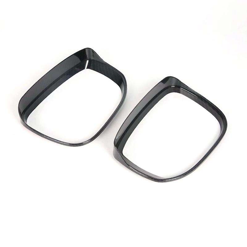 for NP300 2015-2020 Car Side Door Rearview Mirror Cover Trim Rain Eyebrows Frame Shield Accessories