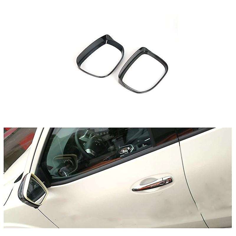 for NP300 2015-2020 Car Side Door Rearview Mirror Cover Trim Rain Eyebrows Frame Shield Accessories