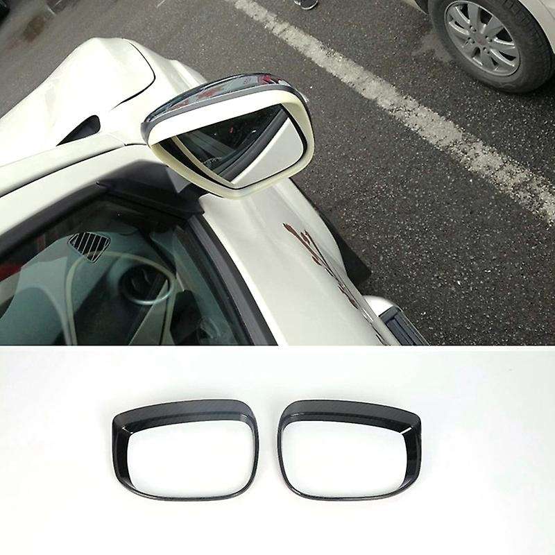 for NP300 2015-2020 Car Side Door Rearview Mirror Cover Trim Rain Eyebrows Frame Shield Accessories