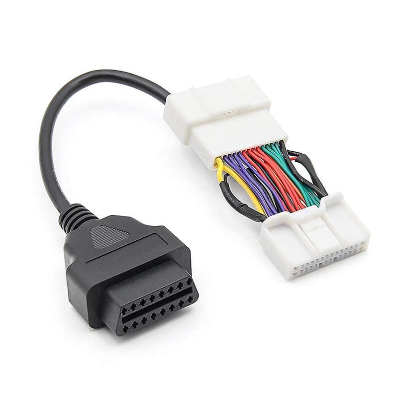 for OBD2 Diagnostic Line 26pin to 16pin Adapter Cable Model S/X 3 Y OBD2 Trouble Delete Tool