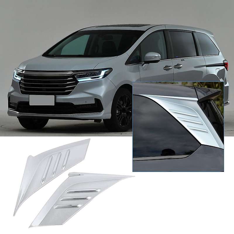 for Odyssey 2022 Car Rear Window Triangle Panel Cover Sticker Decoration