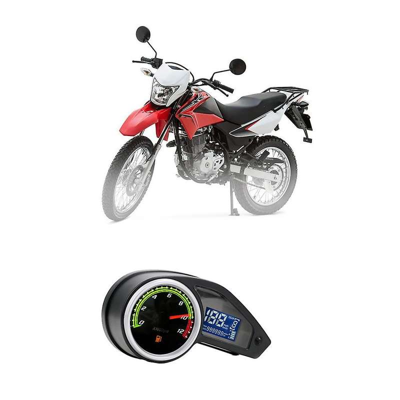for Offroad XR150 XR-150L XL150 CG150 GY200 250 RPM Odometer Motocross Speedometer Meter Gauge Dirt