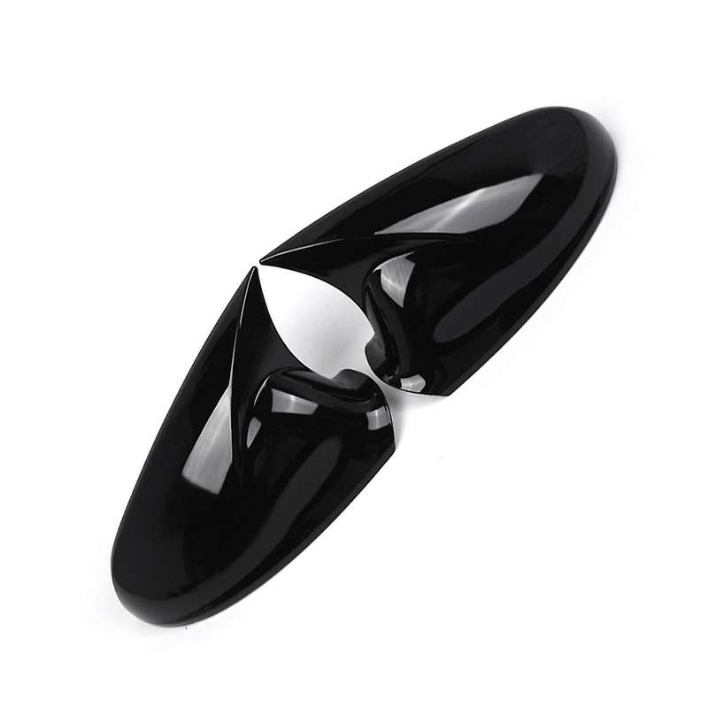 for Opel -2016 Gloss Black Wing Mirror Cap Covers Set 13265451 13265452 1428463 1428464