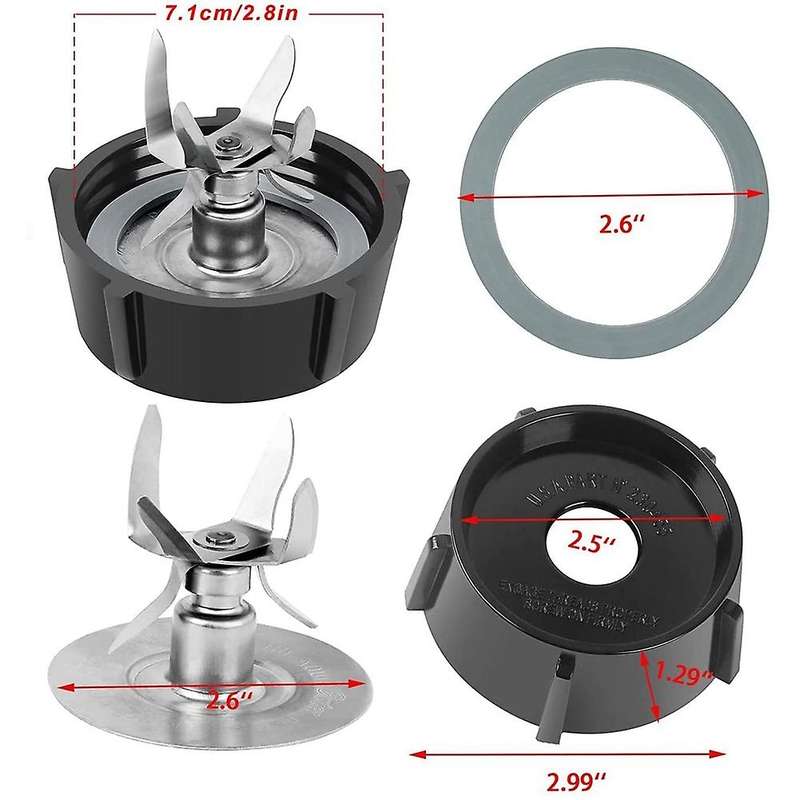 for Osterizer Blender Blades with 4902 Blender Bottom & 6 Blade 4961