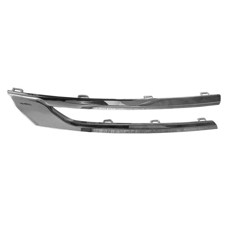 for Opel 2015-2020 Chrome Upper Front Center Grille Grill Moulding Strips Cover Trim Replacement Rig
