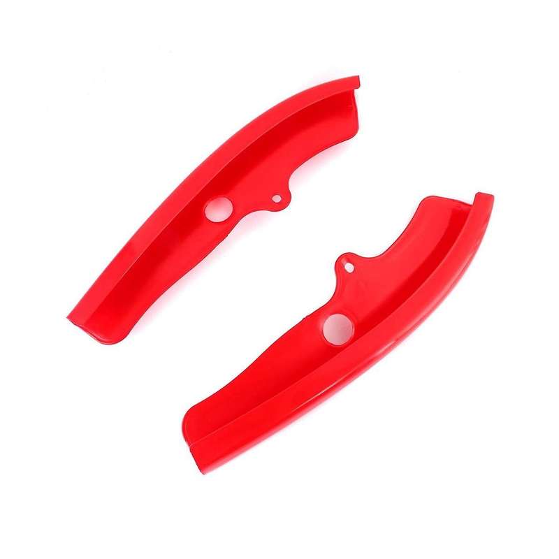 for Pack 68327082aa 68327083aa Front Bumper Lip Splitter Spoiler Trim Cover Red