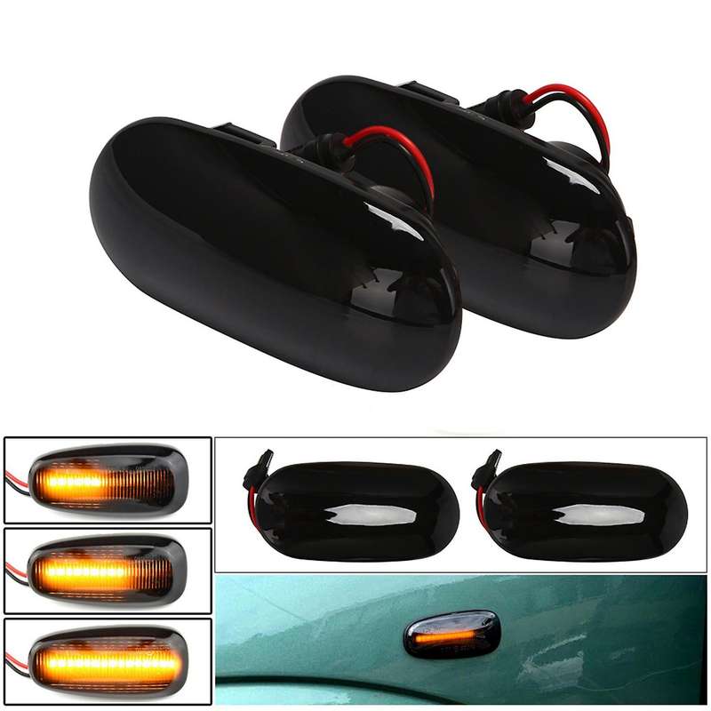 for Pajero Legnum / Galant Led Dynamic Side Marker Turn Signal Light Sequential Blinker Light