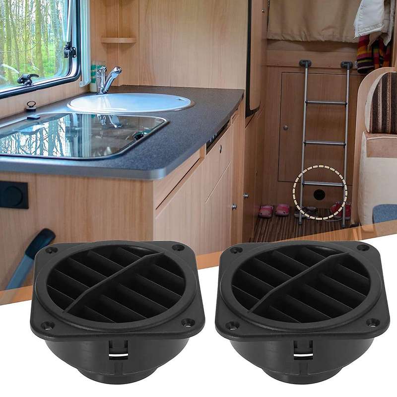 2pcs 60mm Car Heater Outlet Air Vent for Air-diesel Parking Heater