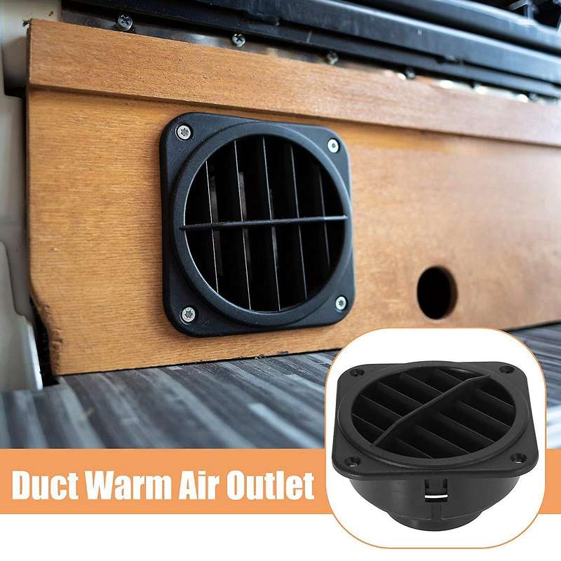 2pcs 60mm Car Heater Outlet Air Vent for Air-diesel Parking Heater