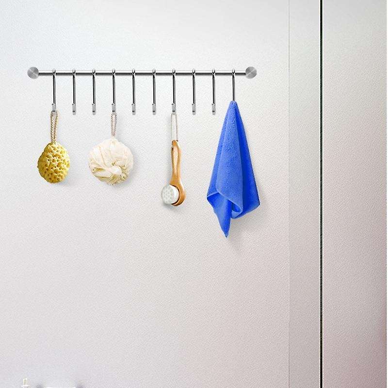 Kitchen Hook Rack Wall Mounted Pantry Tool Holder Kitchen Shelf
