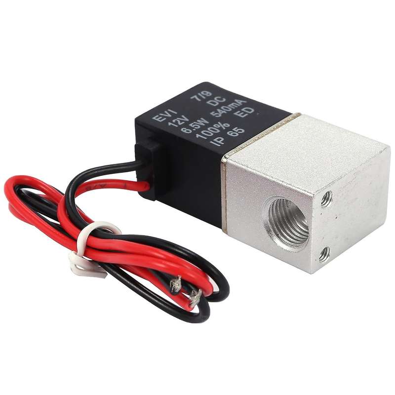 Dc12v Solenoid Valve 1/4 Inch 2 Way Normally Closed Pneumatic Valves