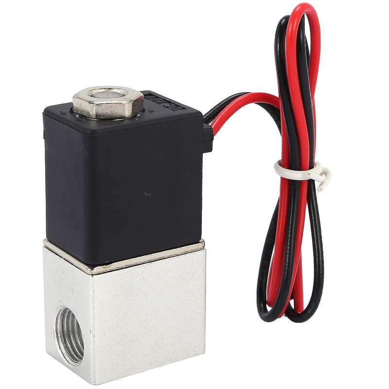 Dc12v Solenoid Valve 1/4 Inch 2 Way Normally Closed Pneumatic Valves
