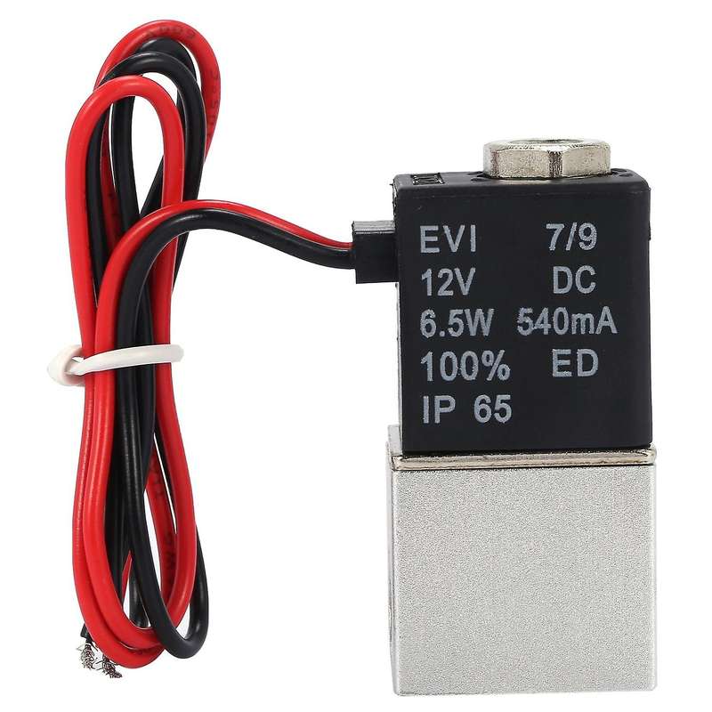 Dc12v Solenoid Valve 1/4 Inch 2 Way Normally Closed Pneumatic Valves